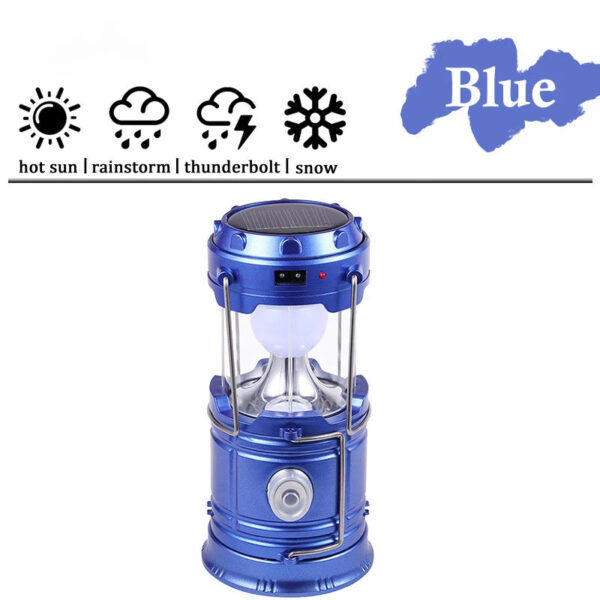 USB Rechargeable Waterproof Camping Lantern Outdoor Light Torch - Image 2