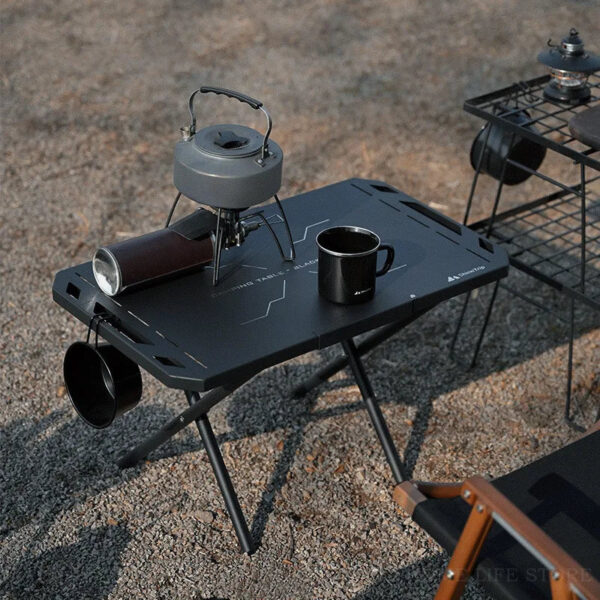 Camping Table - Portable Folding Aluminium Alloy Desk for Outdoor Picnics and Camping - Image 7