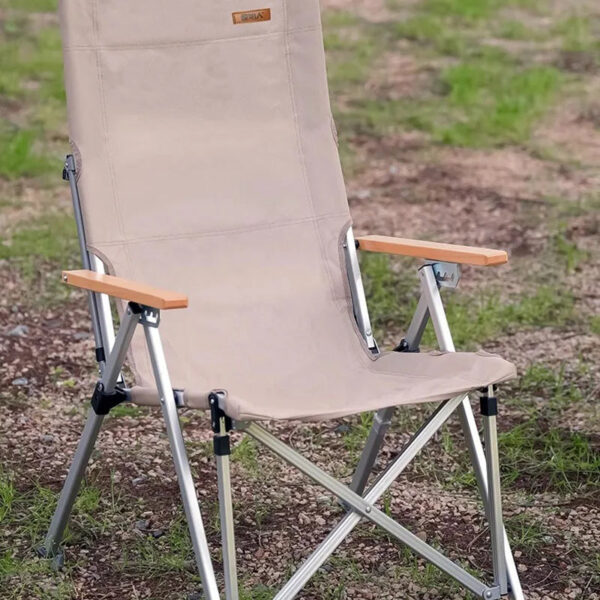 Ultra Light Foldable Aluminum Reclining Camping Chair - Image 8