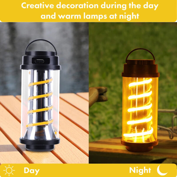 Portable Dimmable Waterproof LED Camping Lantern & Emergency Light - 2835LED - Image 11