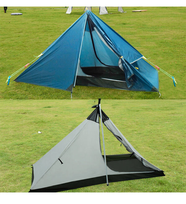 Portable Rain Proof Pyramid Tent for Outdoor Beach Camping