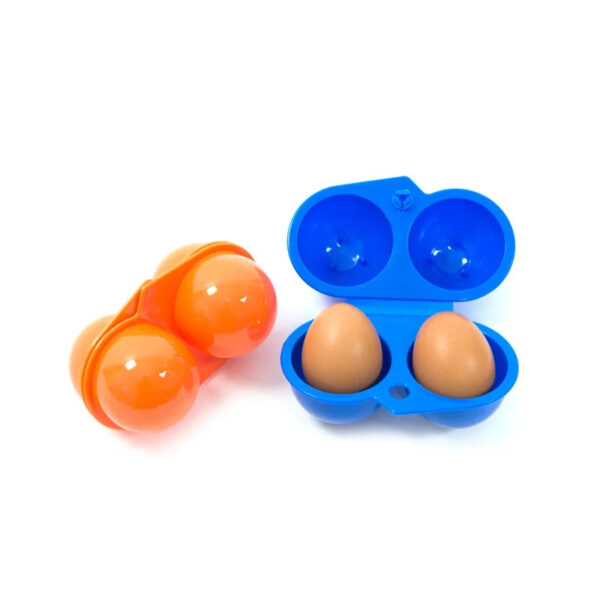 Portable Camping BBQ Egg Storage Box | Travel Kitchen Utensils | Outdoor Tableware - Image 2