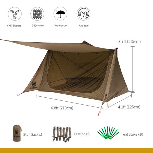 Portable Jungle Camping Gear for Outdoor Adventures - Image 6