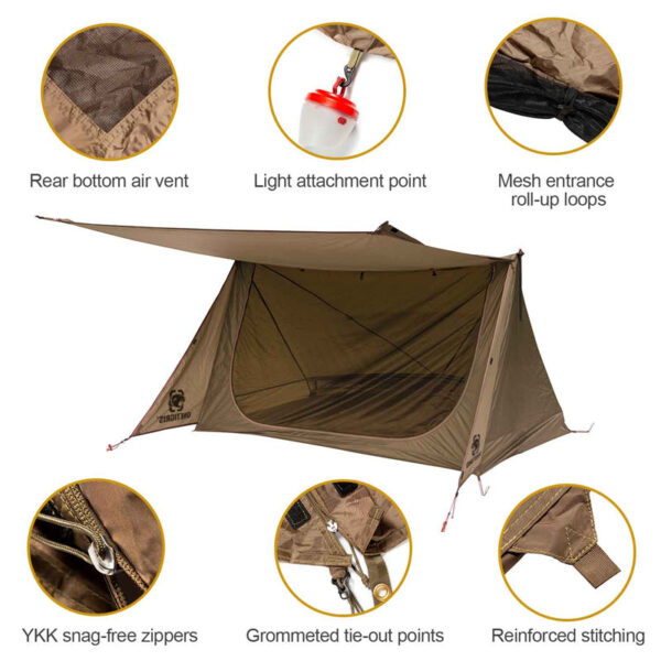 Portable Jungle Camping Gear for Outdoor Adventures - Image 7