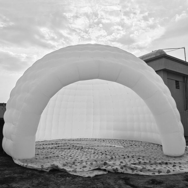 Portable LED Inflatable Igloo Dome Tent Inflatable Marquee Canopy Shelter with Air Blowerfor Exhibition Camping Party Events - Image 6