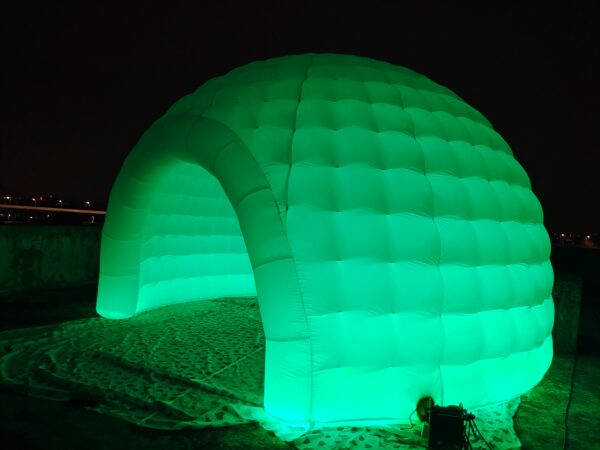 Portable LED Inflatable Igloo Dome Tent Inflatable Marquee Canopy Shelter with Air Blowerfor Exhibition Camping Party Events - Image 7